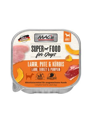 MAC’s mokra za pse – JAGNJETINA, PURAN & BUČKE 150g