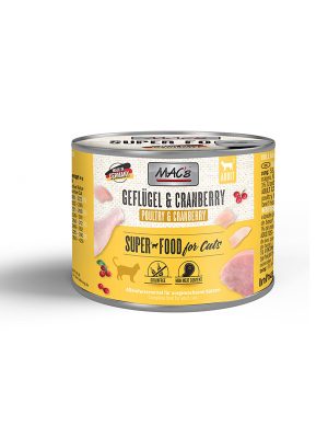 MAC’s konzerva za mačke – Perutnina & Brusnice 200g