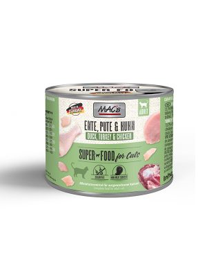 MAC’s konzerva za mačke – Raca, Puran & Piščanec 200g