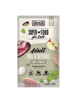 MAC’s mokra hrana za odrasle mačke – Raca & Perutnina 100g