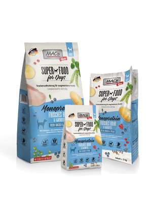 MAC’s briketi za pse – MONOPROTEIN Piščanec