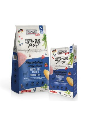 MAC’s briketi za pse – MONOPROTEIN Puran LARGE BREED